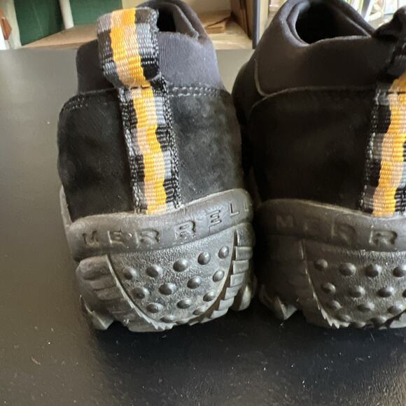 MERRELL Winter Moc Shoe Mens Size 10M Black Slip On Suede Casual Comfort - Picture 4 of 12